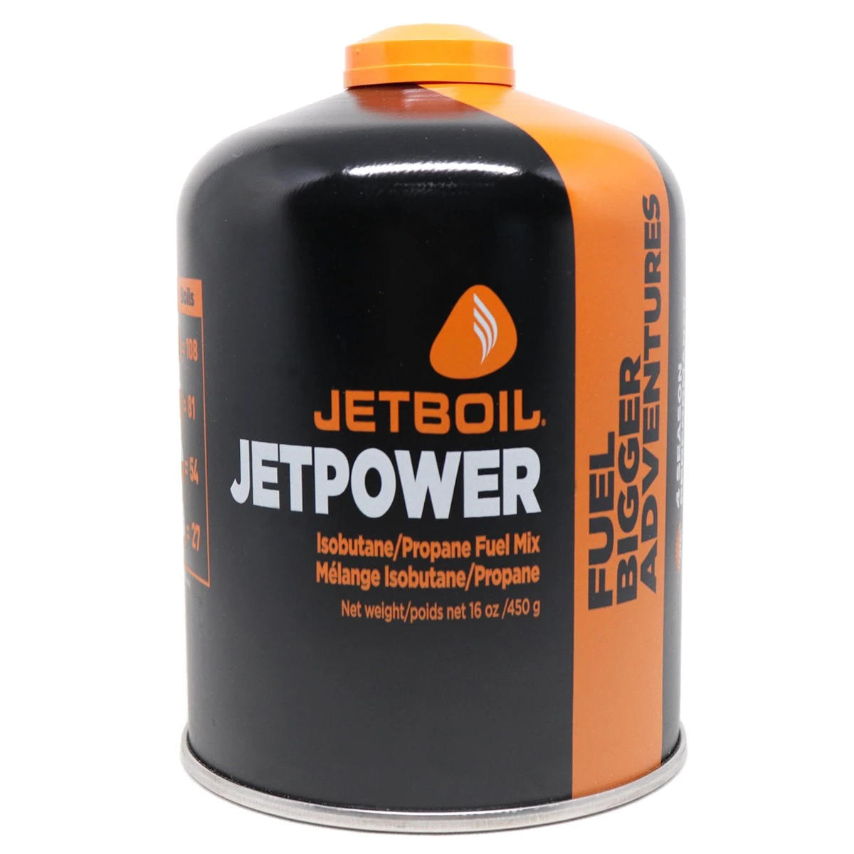 Cartouche De Gaz Jetboil Jetpower 450 G 1 Cartouche De Gaz Jetboil Jetpower 450 G