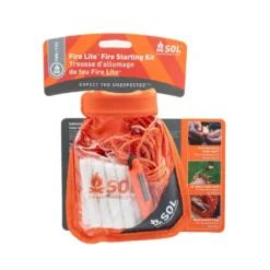 SOL Trousse D'allumage De Feu Fire Lite -Remise Camping fire lite kit in dry bag 02