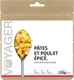 Pâtes Et Poulet épicé - Voyager