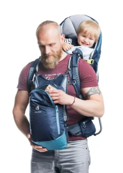 Porte-bébé Deuter Kid Comfort Pro -Remise Camping porte bebe deuter kid comfort pro 06 1